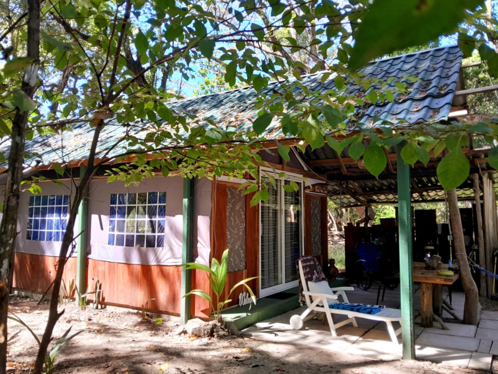 Fully Furnished Family Jungle Tent, Latino Glamping Paquera Esterno foto