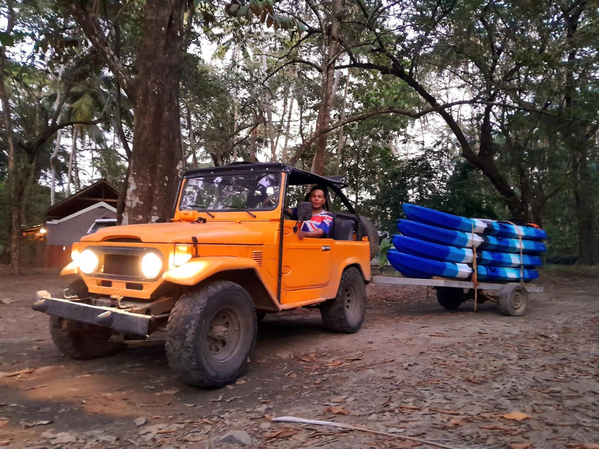 Fully Furnished Family Jungle Tent, Latino Glamping Paquera Esterno foto