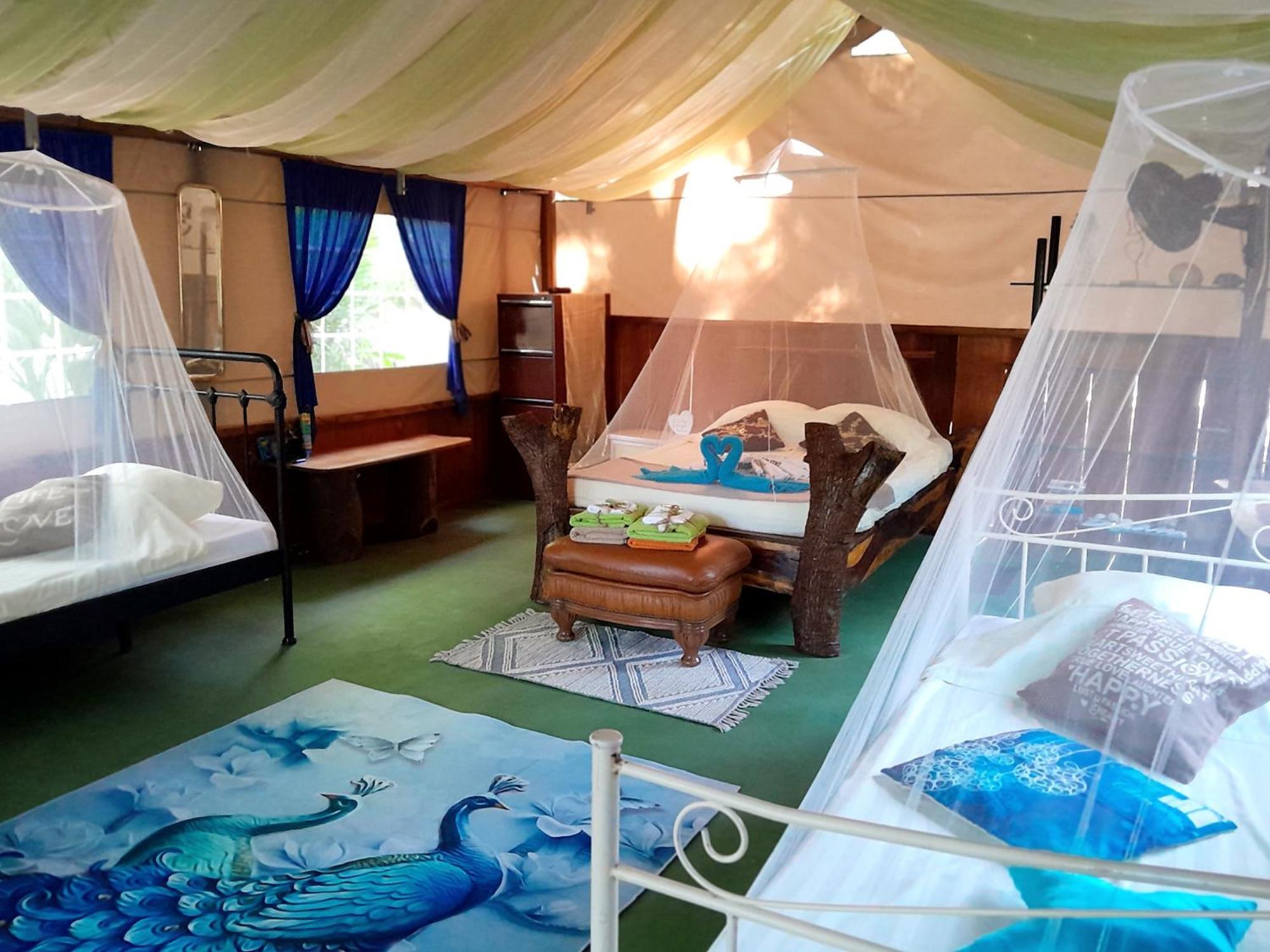 Fully Furnished Family Jungle Tent, Latino Glamping Paquera Esterno foto