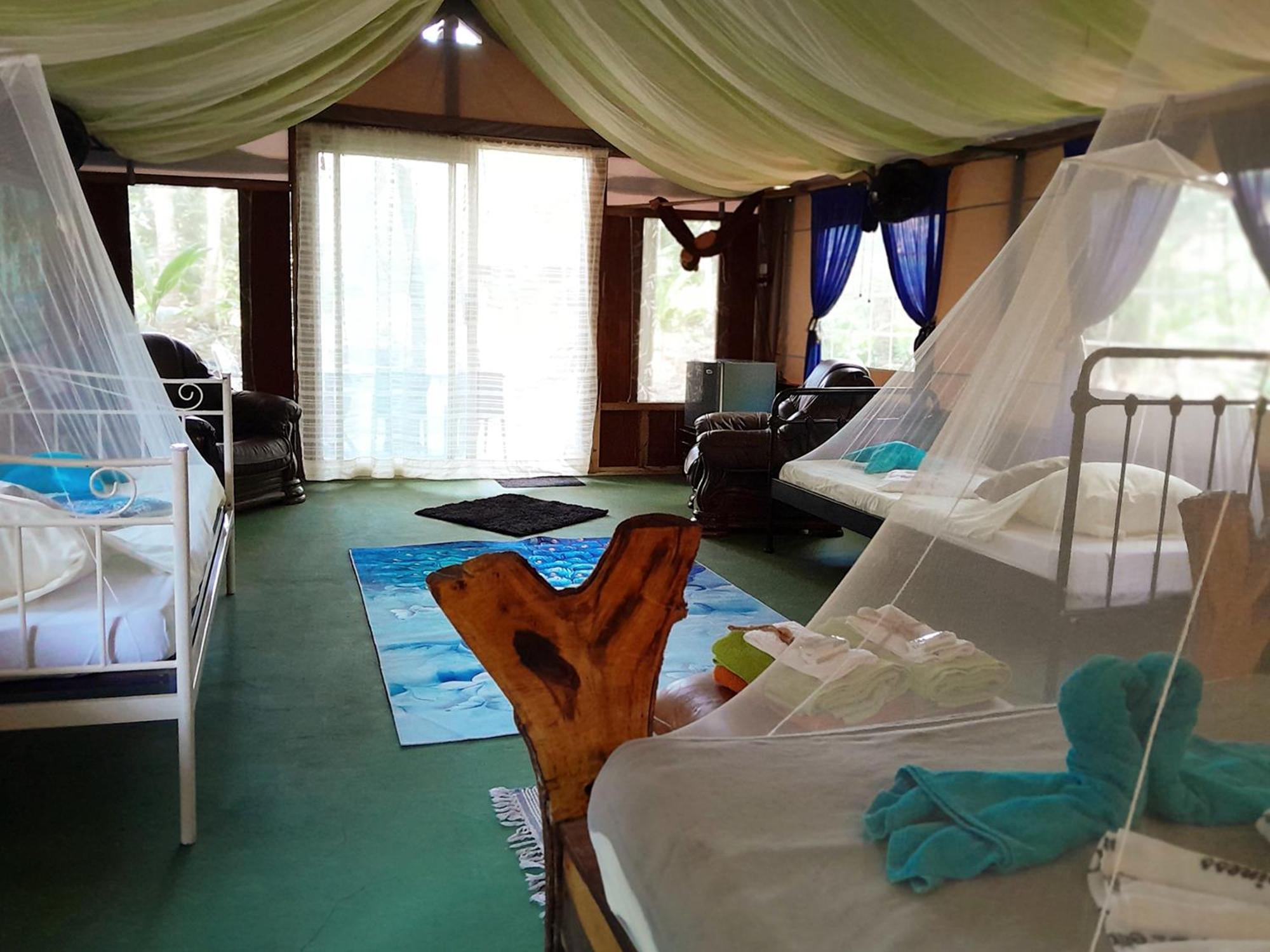 Fully Furnished Family Jungle Tent, Latino Glamping Paquera Esterno foto