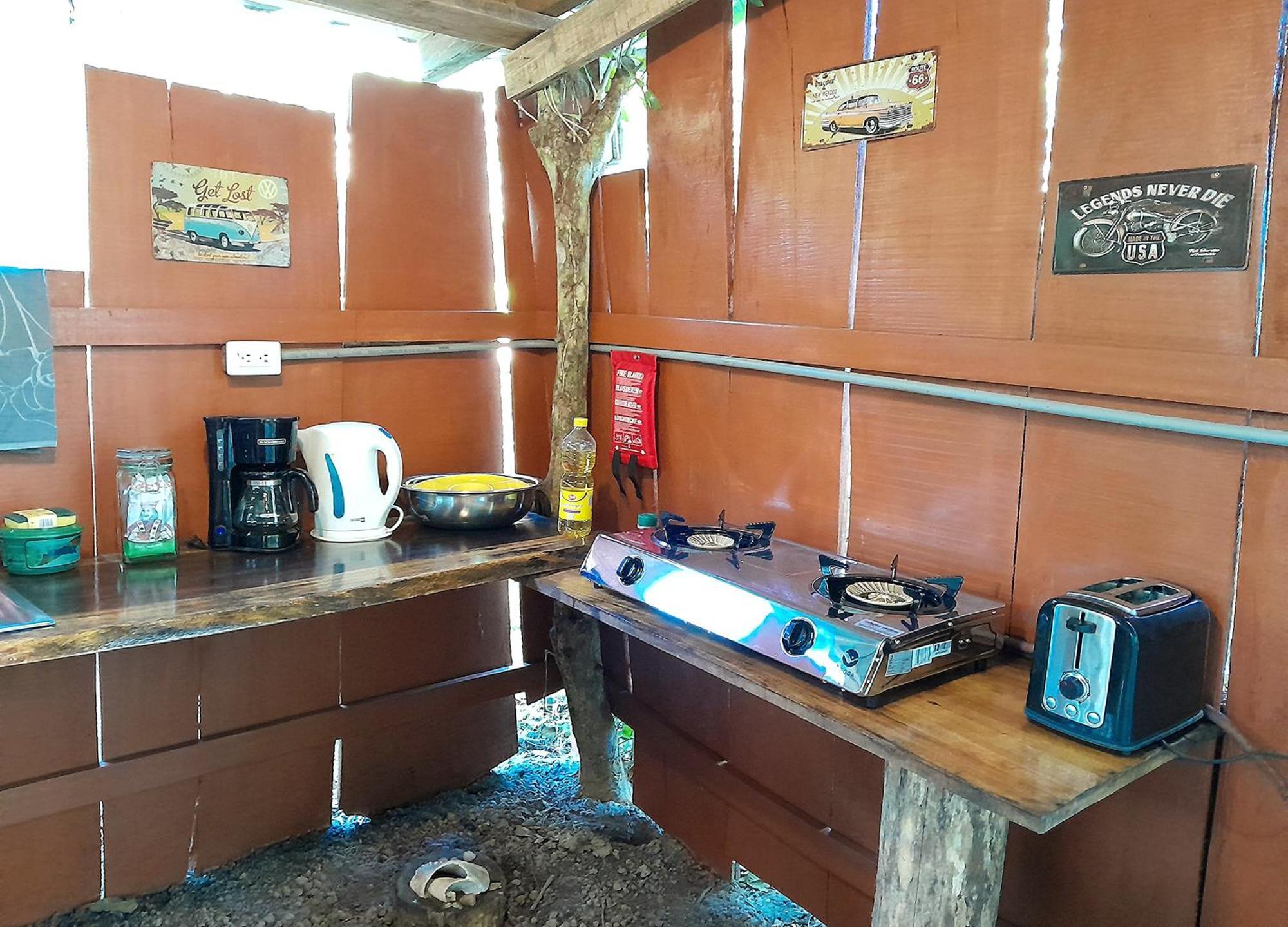 Fully Furnished Family Jungle Tent, Latino Glamping Paquera Esterno foto
