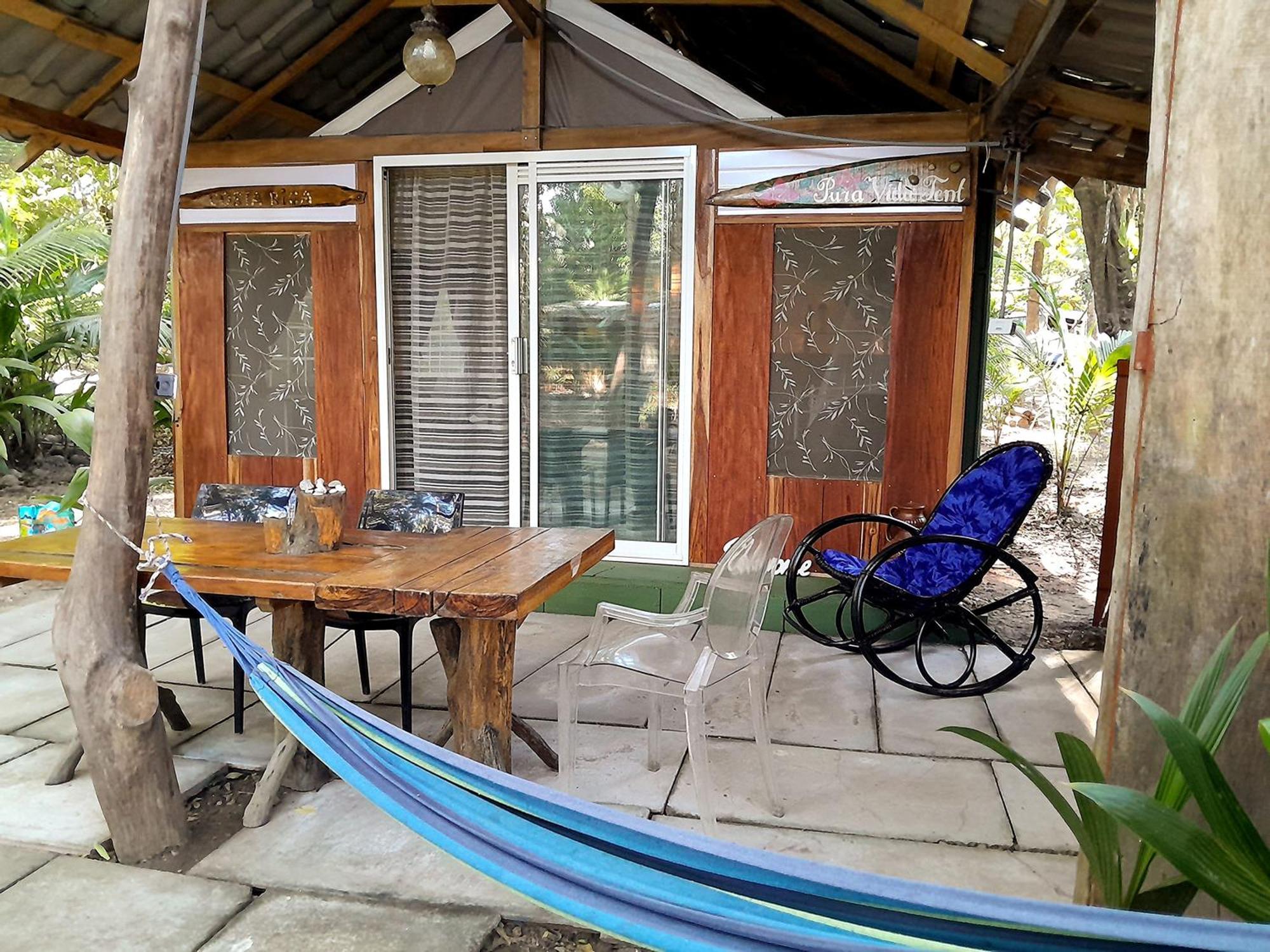 Fully Furnished Family Jungle Tent, Latino Glamping Paquera Esterno foto