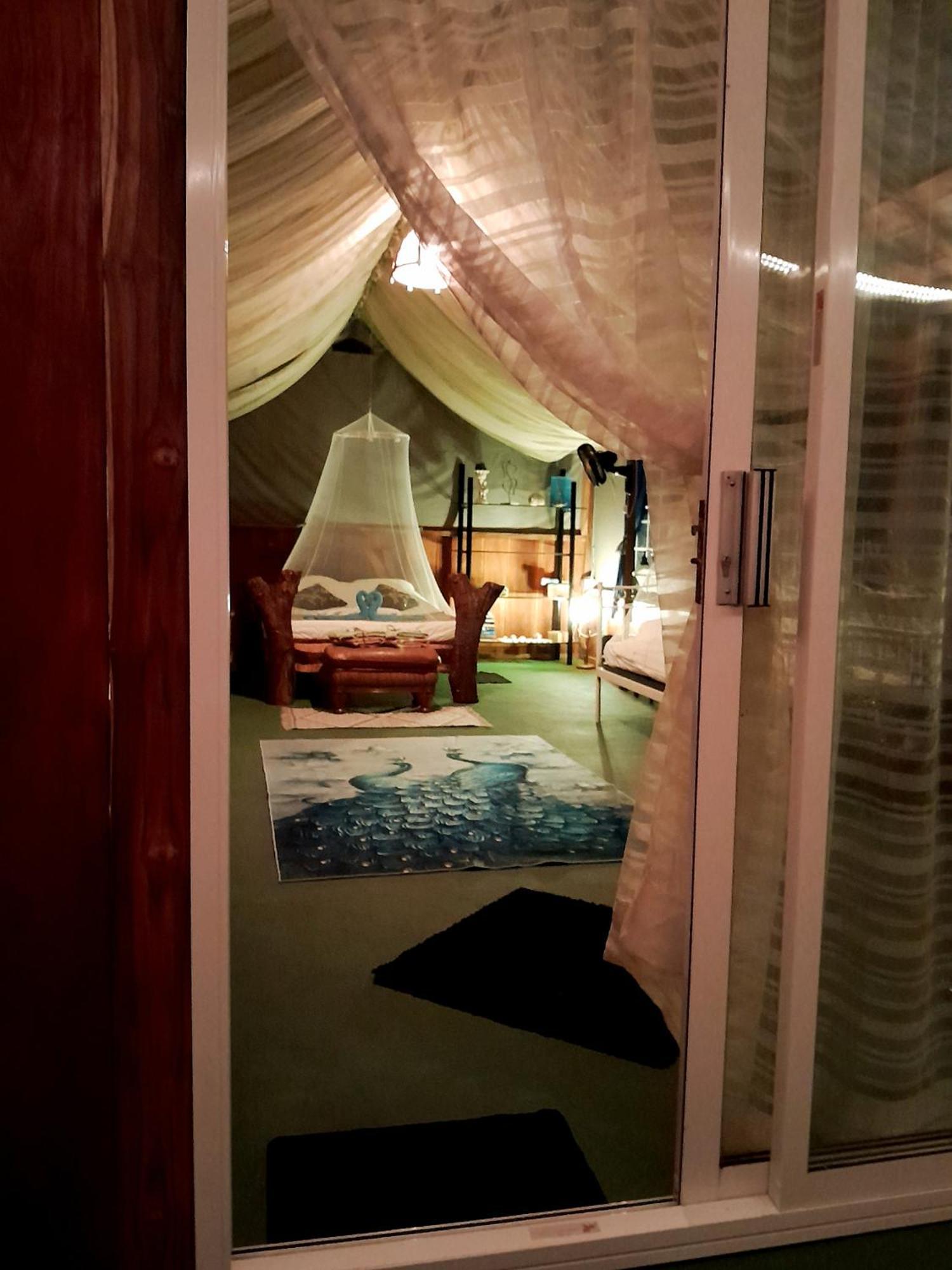 Fully Furnished Family Jungle Tent, Latino Glamping Paquera Esterno foto