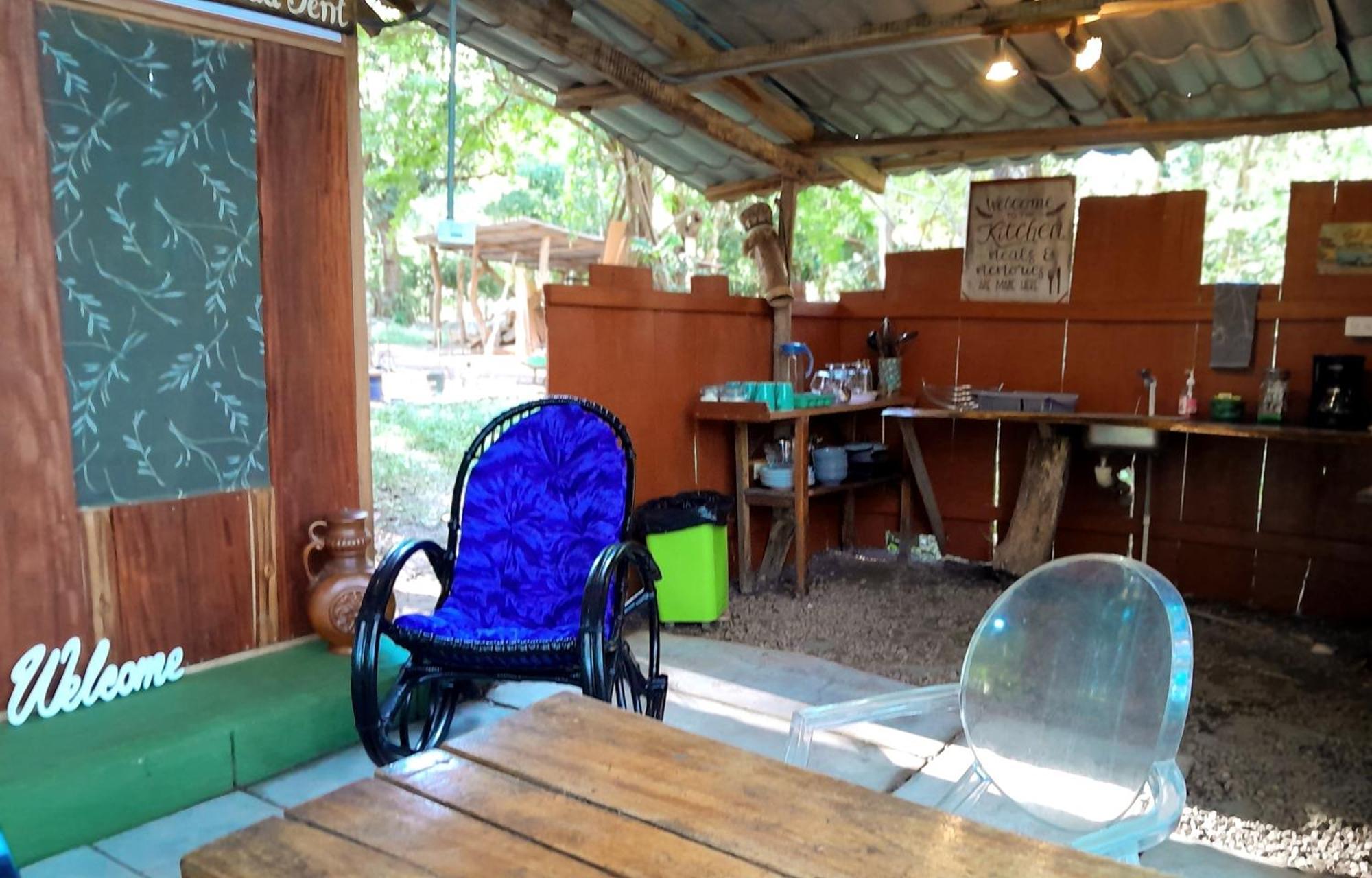 Fully Furnished Family Jungle Tent, Latino Glamping Paquera Esterno foto